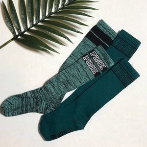 Victoria’s Secret Pink Tall Socks Bundle